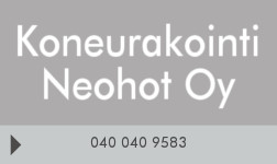Koneurakointi Neohot Oy logo